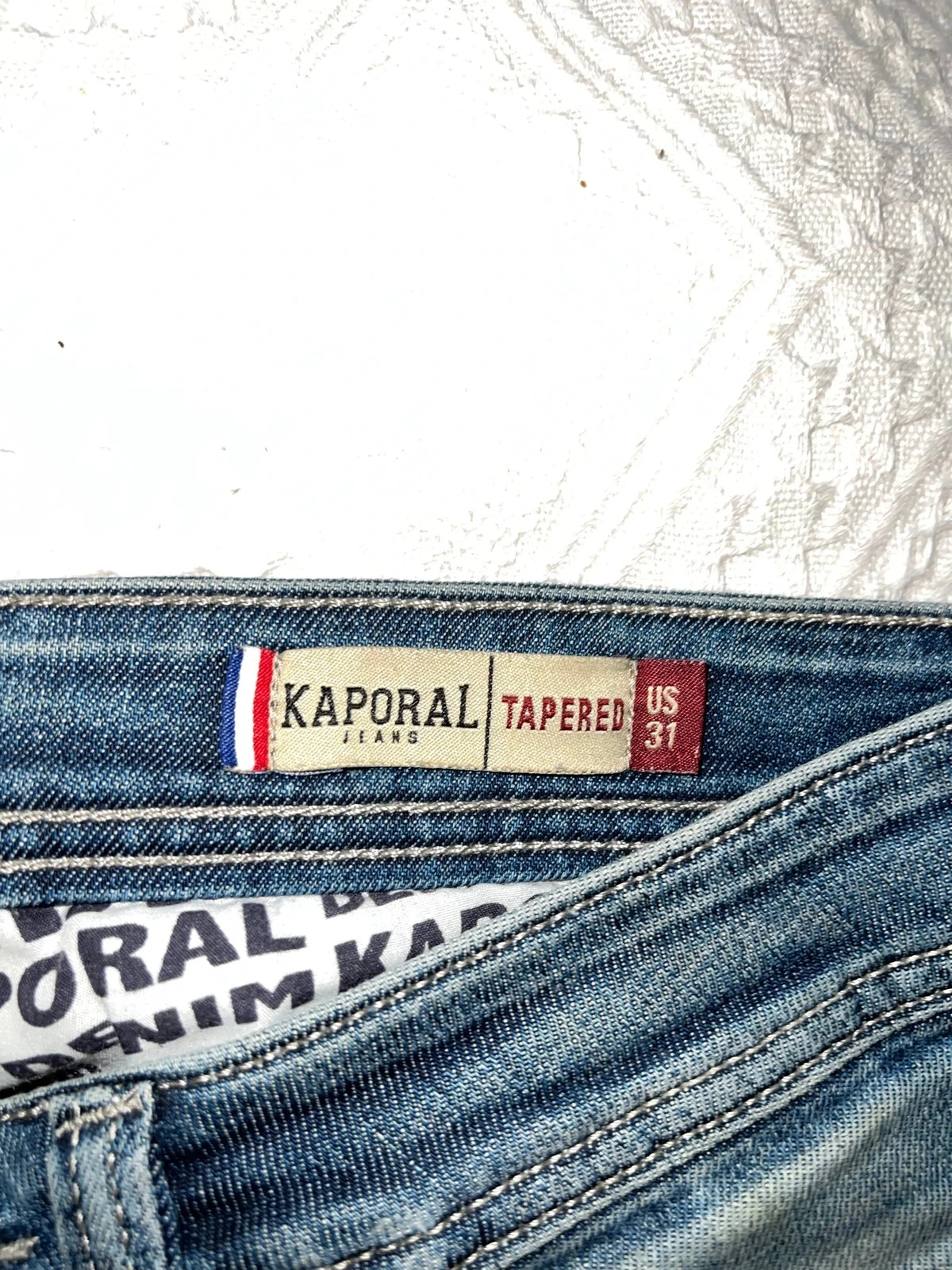 Calças Jeans Rasgadas Vintage Kaporal – photo 6